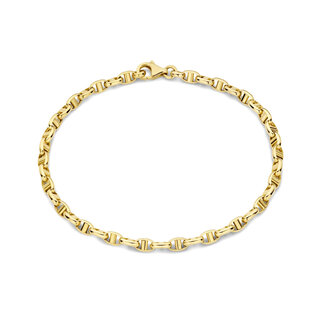 Isabel Bernard Aidee Adaline 14 karat gold link bracelet