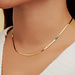 Isabel Bernard Aidee Leontine 14 karat gold snake necklace