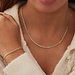 Isabel Bernard Aidee Rosine 14 karat gold link bracelet