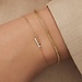 Isabel Bernard Aidee Sharla 14 karat gold link bracelet