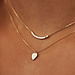 Isabel Bernard Belleville Amore 14 karat gold necklace with heart