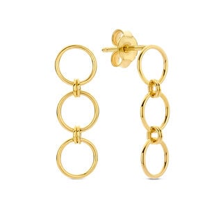 Isabel Bernard Belleville Anna 14 karat gold drop earrings