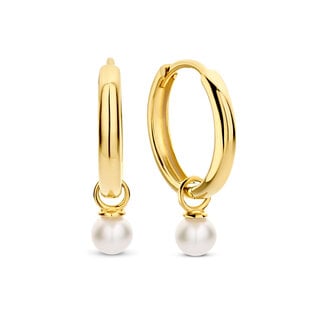 Isabel Bernard Belleville Luna 14 karat gold hoop earrings