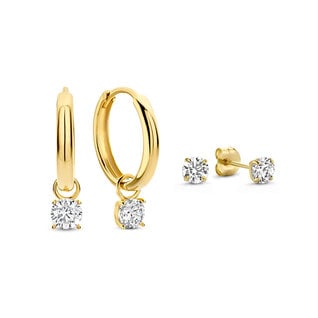 Isabel Bernard Cadeau d'Isabel 14 karat gold earring set