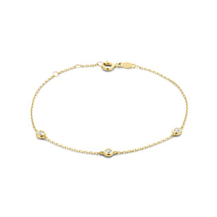 Isabel Bernard De la Paix Alfie 14 karat gold bracelet | diamond 0.12 ct