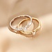 Isabel Bernard De la Paix Madeline 14 karat gold ring with diamond 0.20 carat