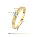 Isabel Bernard De la Paix Madeline 14 karat gold ring with diamond 0.20 carat