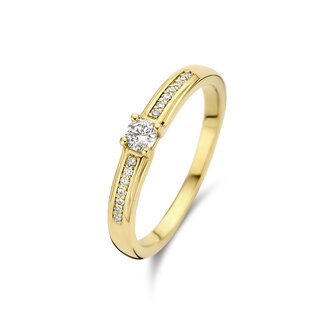 Isabel Bernard De la Paix Madeline 14 karat gold ring | diamond 0.20 ct
