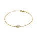 Isabel Bernard De la Paix Maxime 14 karat gold bracelet | diamond 0.10 ct