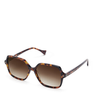 Isabel Bernard La Villette Renate brown tortoise square sunglasses