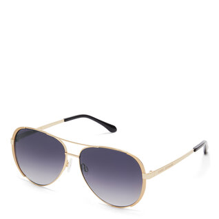 Isabel Bernard La Villette Ruby gold coloured aviator sunglasses