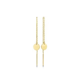 Isabel Bernard Le Marais Jeanne 14 karat gold drop earrings
