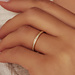 Isabel Bernard Le Marais Merle 14 karat gold ring with zirconia stones