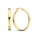 Isabel Bernard Rivoli Estrella 14 karat gold hoop earrings 27 mm