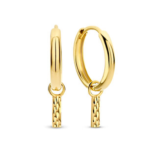 Isabel Bernard Rivoli Laura 14 karat gold hoop earrings