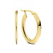 Isabel Bernard Rivoli Lila 14 karat gold hoop earrings