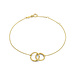 Isabel Bernard Rivoli Lisan 14 karat gold bracelet
