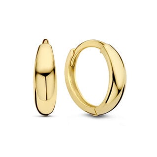 Isabel Bernard Rivoli Morgane 14 karat gold hoop earrings