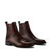 Isabel Bernard Vendôme Chey croco brown calfskin leather chelsea boots